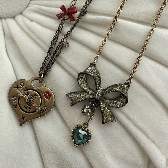 Betsey Johnson Jewelry - Betsey Johnson Necklace bundle